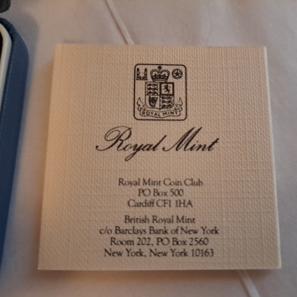 Royal Mint 1984 United Kingdom silver proof coin w COA - Picture 8 of 8